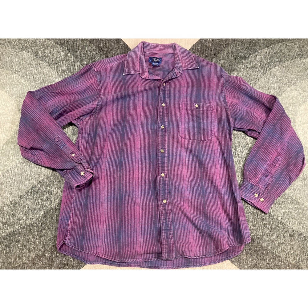 Cambridge Classics Mervyns Button Down Shirt Men's Large Long Sleeve Adults L